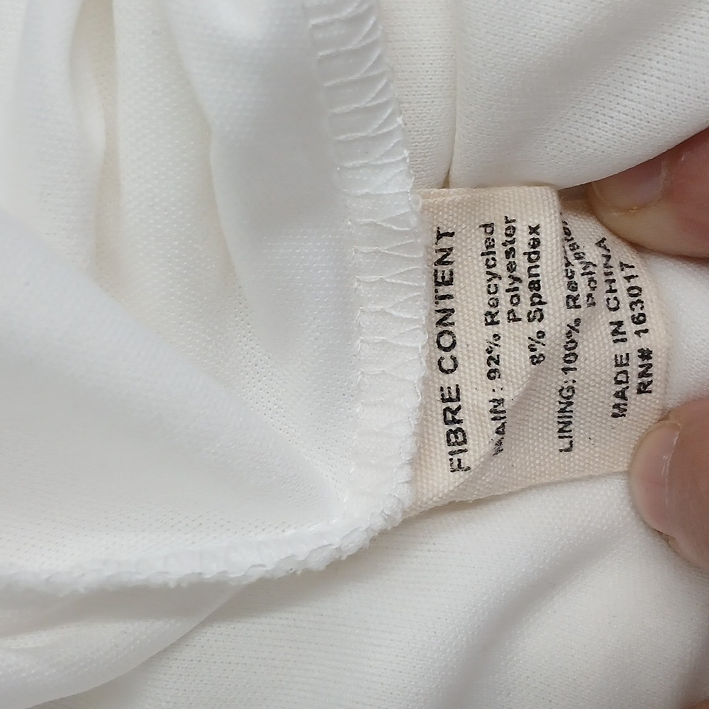 Princess Polly White Lukea Sleeveless Mesh Mini Dress Size 6 - Picture 9 of 9